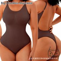 High-back Shapewear, Thong-style Bodysuit, Skims Sports Bra, Women’s Slimming One-piece Shapewear with Tummy Control 3XL black