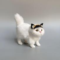 Vaikams Pasidaryk pats Kawaii Pliušinis Žavingas Dirbtinio Katino Dekoras Mielas Kačiuko Figūrėlė Išskirtinis Persų Katės Stalo Papuošalas Madingi Namų Dekoro Elementai Žaislas