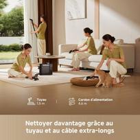 Dreame N20 Steam Multifunction Cleaner, 17 kPa, 1800W, 100 C Steam Wash, 20-Minute Quick Drying