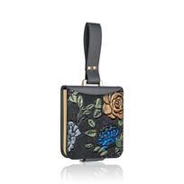 Vintage Floral Cards Slot Wallet Wrist Strap Leather Case for Samsung Z Flip 8 7 6 5 4 3 Shockproof Screen Protector Slim Cover Galaxy Z Flip 8
