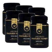 Lifegreen Manuka Honey New Zealand Manuka Honey MGO 85+6 pcs 500g