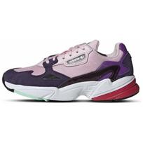 adidas Womens Falcon 'Clear Pink Purple' (women's sizes) Clear Pink / Clear Pink / Legend Purple Chunky Sneakers BD7825 38.0 gray