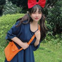 Perfect Gift For Anime Fans Kiki Witch's Delivery Service Cosplay Costume For Adults And Kids Adult,S gray