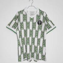 Nigeria National Team Retro Soccer Jersey Men Women Short Sleeve Football Shirt Streetwear Hip Hop Sportswear XXL gray