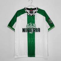 Nigeria National Team Retro Soccer Jersey Men Women Short Sleeve Football Shirt Streetwear Hip Hop Sportswear XL