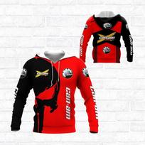 Can-am Pullover Newest Off-road Racing Car Unique Men/Women Cozy Casual Hoodies Sweatshirt Tops 5XL red