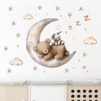 Spalvinga gėlių pakabinama lempa paukščių sieninis lipdukas miegamojo svetainės įėjimui namo fono apdaila Lipnus 29*22cm  30*60CM beige