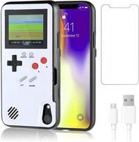 2 in 1 Gameboy 36 Games telefono dėklas, skirtas iPhone 13 14 15 16 Pro Max 12 Mini 11 XR X XS 8 7 Plus 15Pro Game Boy smūgiams atsparus dangtelis For iPhone 16Pro Max