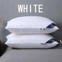 Prabangus viešbučio stiliaus kaklo atramos pagalvė giliam miegui 700g Medium Pillow balta