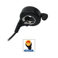 E-Bike Wuxing FT-21X Thumb Throttle Electric Bicycle Throttle Pedelec Right Waterproof Plug black
