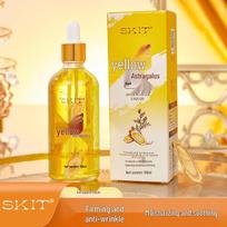 SKIT Astragalus Liquid Essence: Hydrating, Moisturizing, Anti-Wrinkle, Firming, Soothing, Brightening, and Skin Tone Improving Solution for Dryness. beige