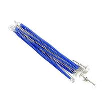 Yarn Winder Umbrellas Knitting Yarn Winder with Thread Cutter, Needle, Soft Measure Tape and Knitting Marker blue
