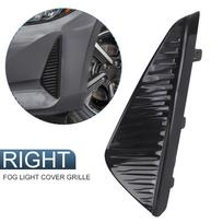Left Right Front Bumper Fog Light Cover Side Grille Bezel For Nissan Sentra 2024-2025 Fog Light  Frame Trim Car Accessories 1pc Right black