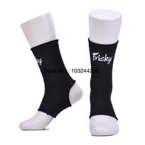2 Pcs Boxing Ankle Brace Breathable Fighting Foot Protector Muay Thai Combat Ankle Support Compression Socks Gym Sparring Anklet L