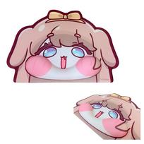 [Official] Trickcal RE:VIVE - Butter Character Wrist Rest Mouse Pad Silicone Gel Gaming Support gray