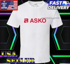 New Shirt ASKO Logo T-Shirt Funny American Usa Unisex Size S-5XL 4XL black