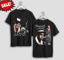 2 Sides Jay Z Album Short Sleeve Cotton Black S-5XL T Shirt BT864 XXL black