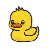 Patchion Yellow Duck - Self-Adhesive Backing - Embroidered Patch/Badge/Emblem