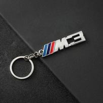 Nauja Mada Dovana 3D Metalinis Automobilio Emblema Raktų Pakabukas Raktų Pakabukai Laikiklis BMW M3 M5 M Power Automobilio Modifikavimo Aksesuarai jbdf70 black