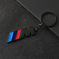 Nauja Mada Dovana 3D Metalinis Automobilio Emblema Raktų Pakabukas Raktų Pakabukai Laikiklis BMW M3 M5 M Power Automobilio Modifikavimo Aksesuarai jbdf70 black