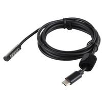 USB-C / Type-C Power Supply PD 65W Fast Charging Cable for Microsoft Surface Pro 2, Cable Length: 1.5m less