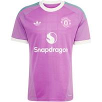 Adidas Originals Manchester United Goalkeeper 26/27 Season Away Dry-Fit Slim-Fit Crew Neck Short Sleeve Football Shirt Fan Version Men tops KB5557 2XL