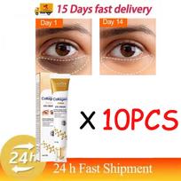 Fast Instant Eye Bag Removal Cream Collagen Removal Wrinkles Firming Skin Fade Fine Lines Brighten Dark Circle Remove Eye Care