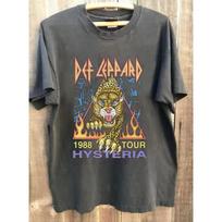 Def Leppard - Hysteria 88 Tour Grafinis Anglies Spalvos Unisex Marškinėlis M black