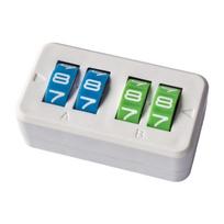 Classroom Contest Score Board with Manual Number Display, ABS Counter Body for Group Round Display Party Use