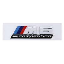 3D ABS Car Fender Trunk Logo M Emblem for BMW M1 M2 M3 M4 M5 M6 M7 M8 Competition Badge Chrome Black Accessories