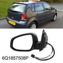 1pcs Car Door Wing Rearview Mirror Assy Side Mirror Assembly Left Right 6Q1857507P FOR POLO 2005-2008 right