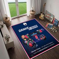DEL Eisbären Berlin style Area Rug,Sofa and Bedside Rugs,Soft Non Slip Floor Mat,Home Decor Living room Carpet. 60x90cm( 23x35in ) gray