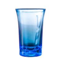 10pcs Unbreakable Shot Glass Plastic Vodka Cup Commercial Spirits Cup  Wine Dispenser mėlyna