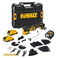 DCS358D2 DeWALT 18V daugiafunkcinis įrankis (2x2.0 Ah)