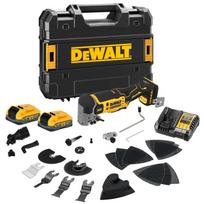 DCS359S2 DeWALT 18V reguliuojamų greičių daugiafunkcinis įrankis (2x3.5 Ah)