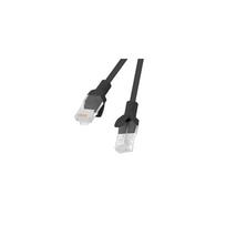 Lanberg Patchcord CAT.5E UTP 0.25M fluke passed 10-pack, Black | PCU5-20CC-0025-BK