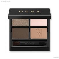 Hera Keturios spalvos akių šešėlių paletė 9g (+Nemokama dovana) 03 Nudy Taupe black