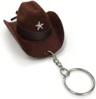 Mini Cowboy Hats Are Suitable for Car Mirrors Micro Hat Accessories Decorative Items, Car Hangers, Car Parts Bags, and Keychains black