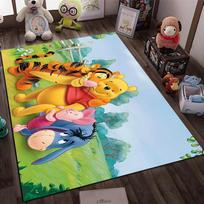 3D Įvairių Stilių ir Dydžių Mikė Pūkuotukas Animacinis Kilimas Namų Svetainės Miegamojo Kilimėliai Sofos Durų Kilimėlis Dekoras Kilimai, Greitas Pristatymas 40cm x 60cm orange