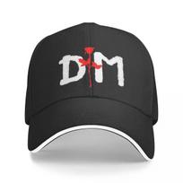 Unisex Depeches Cool Modes Cap Fashion Baseball Cap Polyester Music Hat Sun Hats Adjustable Fishing Hat Washable One Size black