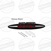 Metal For John Cooper Works Mini Cooper S JCW R56 R57 Countryman Clubman Paceman Grille Sticker Car Rear Trunk Body Emblem Badge vhdsg88 87mmx15mm