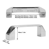 Boat Door Grab Handle 316 Stainless Steel Versatile Ergonomic Marine Handrail Handle for RV Yacht Trailer Truck B Style
