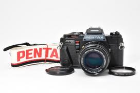 [USED] Pentax Super A 35mm SLR Film Camera w. SMC Pentax-M 50mm f/1.4, Near Mint, From JAPAN