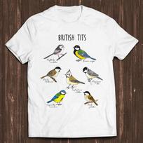 British Tits Bird Parus Poecile Aegithalos Mens WomensTit Birds Meme Gift Funny Tee Style Unisex Gamer Cult Movie Music Mens Kids T Shirt C935 XL gray