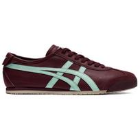 Onitsuka Tiger Mexico 66 Amortizuojantys Atsparūs dilimui Žemi Laisvalaikio Batai Unisex Tamsiai Raudoni Mėlyni 1183C102-500 40.5 black