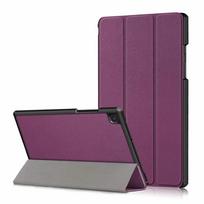 Skirta Samsung Galaxy Tab A7 10.4 SM-T500 a7 T220 S6 lite Planšetinio kompiuterio dėklas Funda for Tab A8 10.5 X200 10.1 T510 A9 Plus Dėklas A9 8.7 X110 X115 violetinė