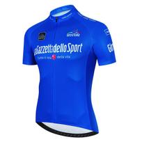 Tour Giro D'Italia Cycling Jerseys Short Sleeve Bike Shirts MTB Cycling Clothing Ropa Maillot Ciclismo Bicycle Wear Shirts M blue