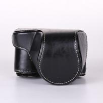 PU Camera Bag Sony Alpha A6300 A6100 A6400 A6000 ZV-E10 II With 16-50mm Lens Shoulder Shockproof Wear-Resistant Neutral Sony ZV-E10 / ZV-E10 Mark II