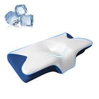 Butterfly-Shaped Memory Foam Neck Pillow for Side Sleepers