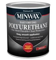 Minwax Fast-Drying Polyurethane 236ml Warm Gloss Interior Wood Varnish